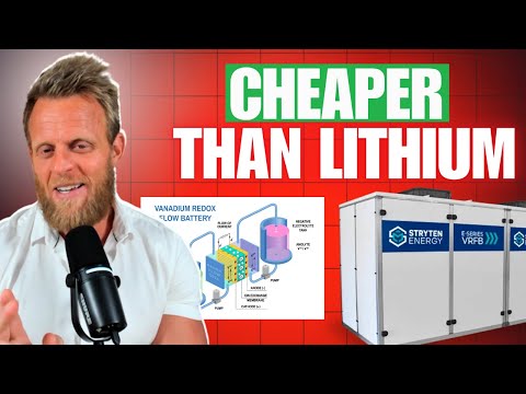 Why Vanadium Flow Batteries Are DISRUPTING Lithium &amp; Sodium Batteries