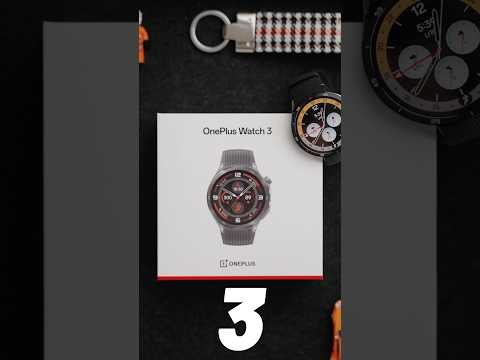OnePlus Watch 3 Unboxing + Setup!