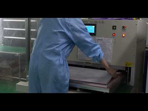 CJTOUCH The production process of capacitive/PCAP touch screen