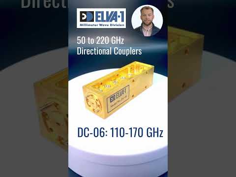 ELVA-1 mm-Wave Directional Couplers 50 to 220 GHz #Shorts