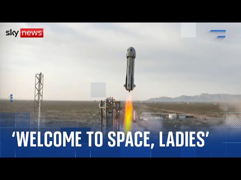 Katy Perry and all-female crew complete Blue Origin space trip