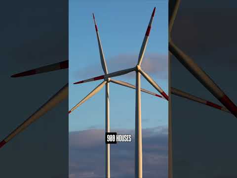 Why do wind turbines spin so slowly?