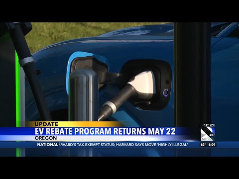 Oregon EV rebate program resumes on May 22