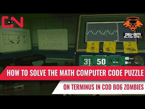 How to solve the Computer Math Puzzle on Terminus in COD BO6 Zombies - Use the Triangulation Values
