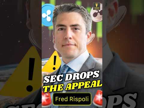 🚨 WHY THE SEC DROPPED THE APPEAL AGAINST RIPPLE XRP!