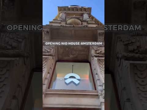 Nio House Amsterdam Opening... #nio