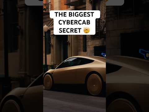 The BIGGEST Tesla Robotaxi SECRET Revealed! [Cybercab] ⚡️🤯