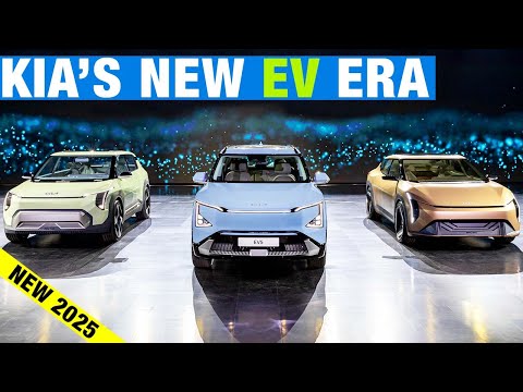 Kia EV5, Concept EV3 and Concept EV4 First Look | Kia’s Expanding Electric Lineup