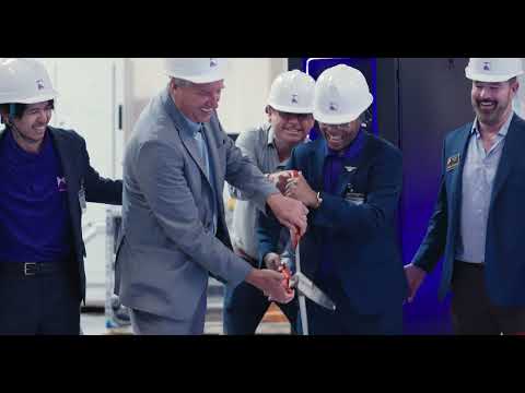 A look inside California&#039;s newest clean energy manufacturing facility 👀⚡ 🔌