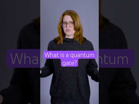 What is a quantum gate? #quantum #science #quantumcomputing