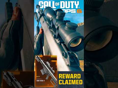 The Fastest Way to Unlock the AMR Mod 4 in Black Ops 6…