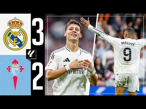 HIGHLIGHTS | Real Madrid 3-2 Celta de Vigo | LaLiga 2024/25