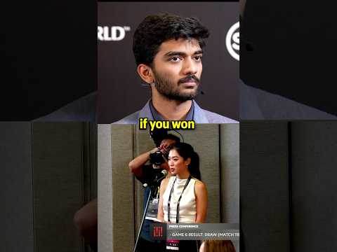 What’s the FIRST thing Gukesh would do after winning WCC? 🥺
