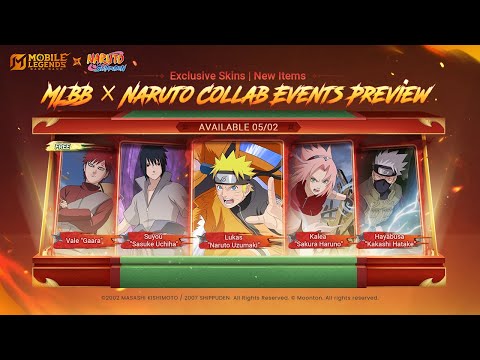 MLBB x NARUTO | Collab Events Preview | Mobile Legends: Bang Bang