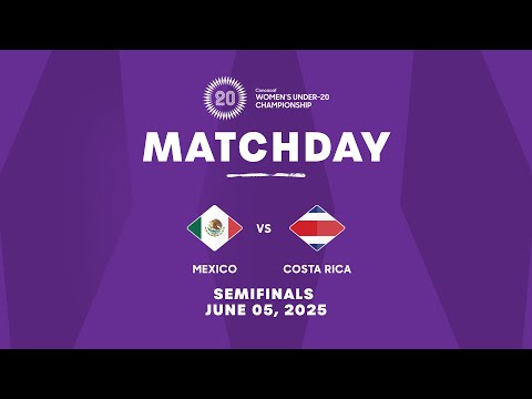 Mexico vs Costa Rica | 2025 Concacaf Women&#039;s Under-20 Championship