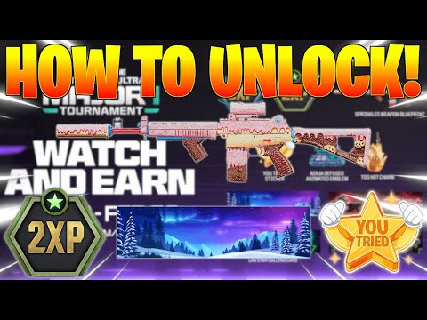 How to Get the CDL MAJOR 1 YouTube Viewership Rewards in BO6! How to Unlock Sprinkles Blueprint!