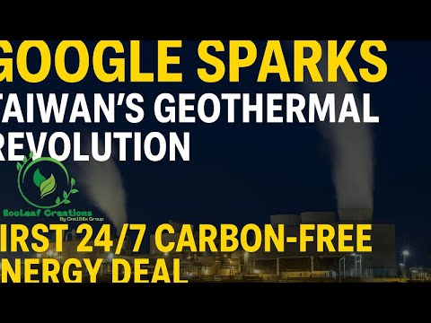 Google Sparks Taiwan’s Geothermal Revolution: First 24/7 Carbon‑Free Energy Deal!