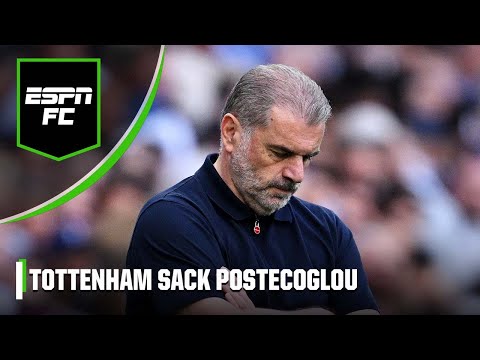 Ange Postecoglou SACKED by Tottenham! Has Daniel Levy made the wrong decision? | ESPN FC
