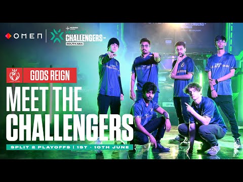 The Unstoppable Force! Gods Reign || Team Intro || OMEN VALORANT Challengers South Asia