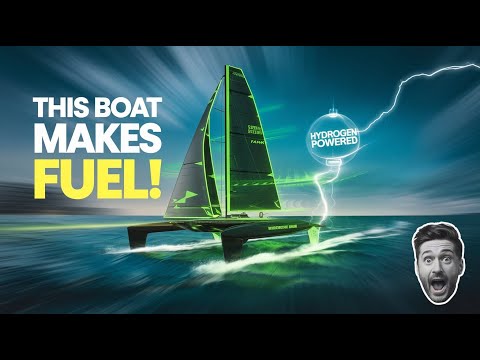 🚀 &quot;This Boat Generates Hydrogen While Sailing! The Future of Clean Energy?&quot;