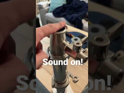 Thermoacoustic engine (Sound on) #stirlingengine #thermal #acoustics