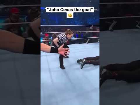 Who forgot to turn off the mic? #johncena #prowrestling #shorts #wwe #botch