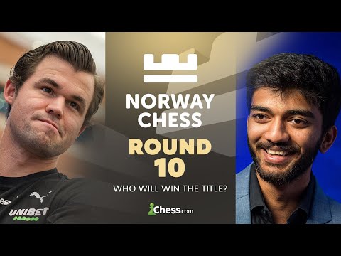 Norway Chess 2025 FINALE: Magnus v. Arjun As Magnus Eyes 8th Title! Rd 10