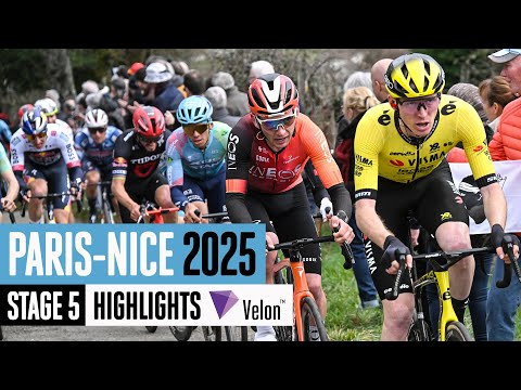 Surprise winner on brutal climb | Paris-Nice 2025 Stage 5 Highlights