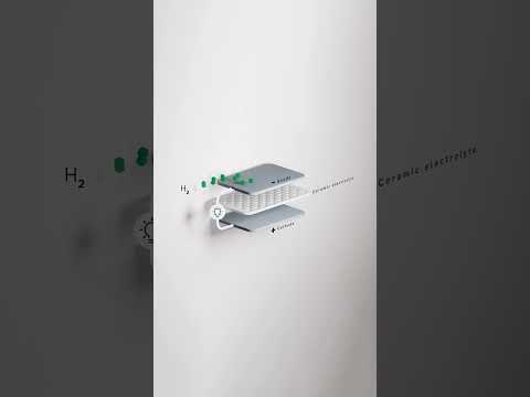 How a Solid Oxide Fuel Cell (SOFC) works