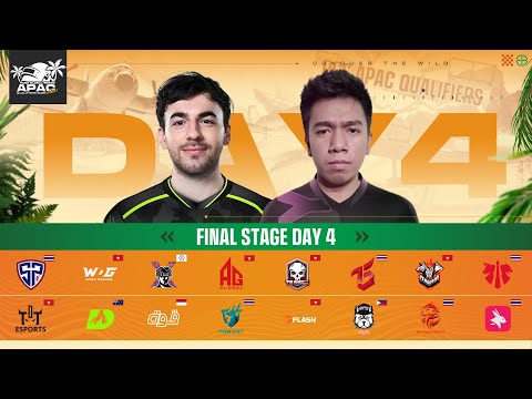 🏆 PGS APAC QUALIFIERS 2025 PHASE 1 | FINAL Day 4