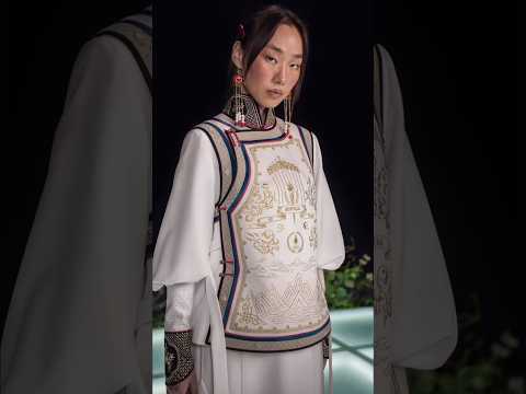 Paris 2024 Olympics parade Team Mongolia&#039;s uniforms #olympics2024 #fashions #traditional #art