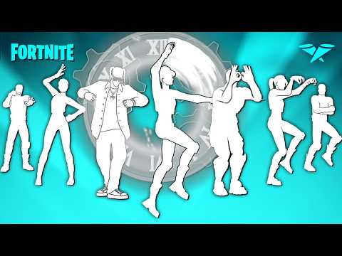 TOP 250 ICON SERIES DANCES &amp; EMOTES IN FORTINTE