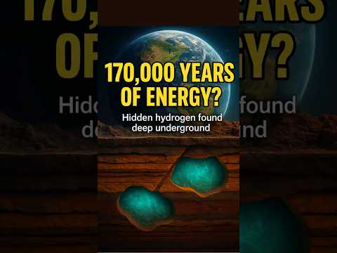 Hidden Hydrogen Could Power Earth for 170,000 Years #curiosityai #mindblown #hydrogenenergy