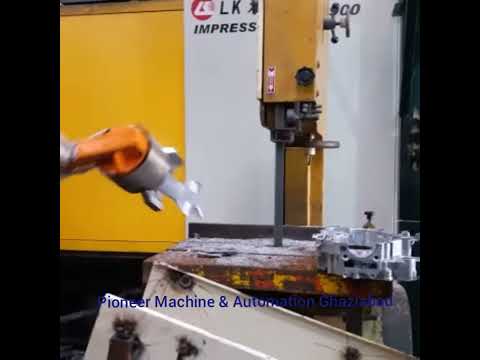Gate Cutting of Aluminium Die Casting with robot