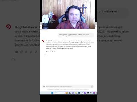 Asking Market Research CA GPT, What Is the Expected Growth of The AI Market Capitalization By 2030?