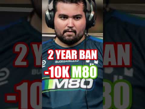 M80 Coach BANNED for What? #shorts #rainbowsixsiege #esports #gaming