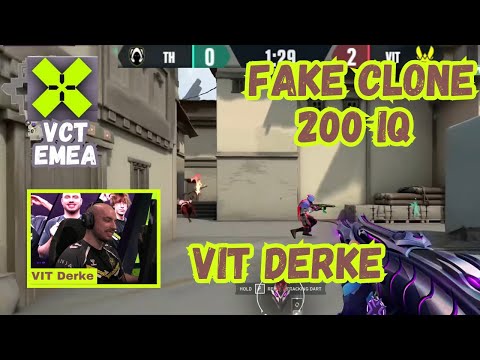 Derke&#039;s 200 IQ Yoru Fakeout Outsmarts Team Heretics | VCT EMEA Kickoff 2025