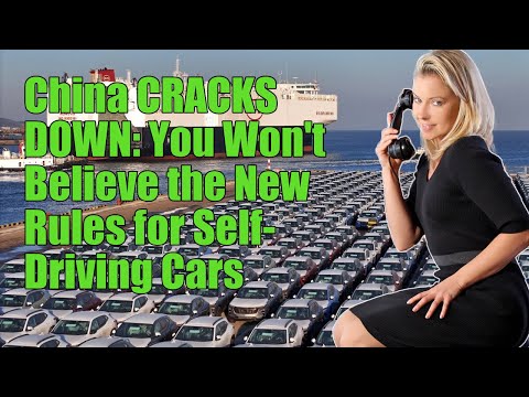 China CRACKS DOWN: You Won&#039;t Believe the New Rules for Self-Driving Cars