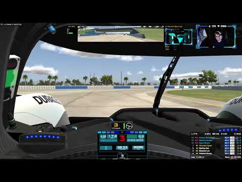 Sebring race world record with Alxander Spetz⏐1:42.279 Acura LMDh @williamsesports 24S1