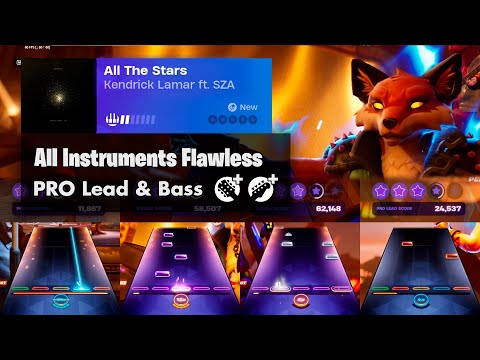 &quot;All The Stars&quot; - Kendrick Lamar &amp; SZA | Expert All Instruments (+ Pro) Flawless | Fortnite Festival