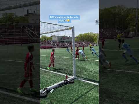 U12&#039;S BICYCLE KICK 🤩 #nycfc #newyorkcityfc #mls #mlsnext #majorleaguesoccer #socceracademy