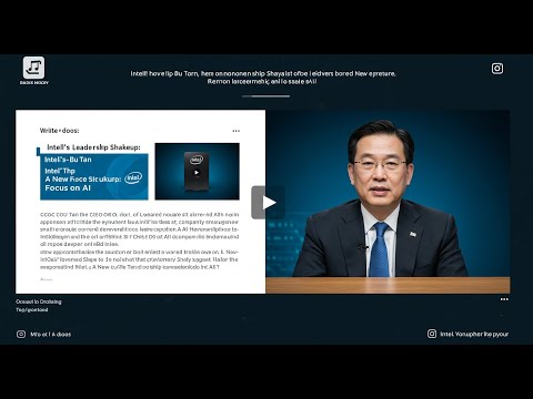 Intel&#039;s Bold Move: New AI Chief and Leadership Shakeup!