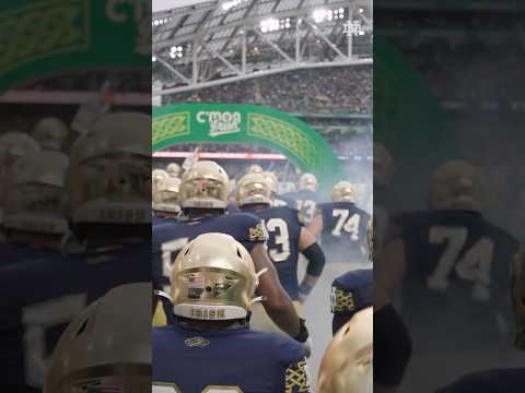 No one makes an entrance like the Irish #GoIrish #shorts