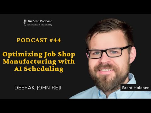 Podcast #44 - Optimizing Job Shop Manufacturing with AI Scheduling