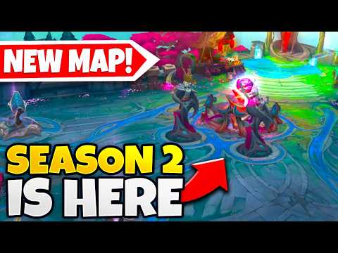 SEASON 2 LEAGUE OF LEGENDS IS FINALLY HERE! (NEW MAP, NEW EFFECTS. AND MORE)