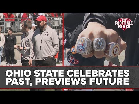 Players battle for starting positions at Ohio State Spring Game