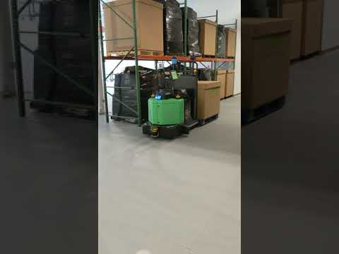 Vecna Robotics Robotic Pallet Jack Demo