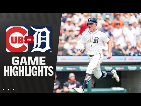 Cubs vs. Tigers Game Highlights (6/8/25) | MLB Highlights