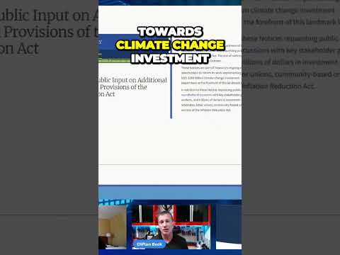 America&#039;s $369 Billion Investment: Transforming Energy &amp; Tackling Climate Change!