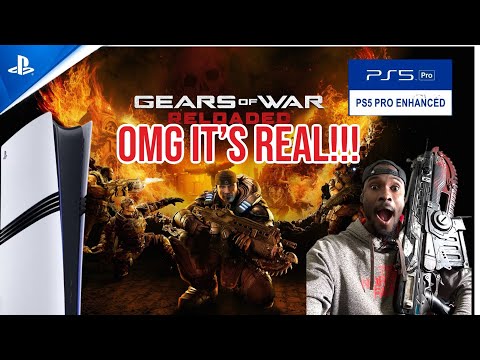 Breaking News: Gears Of War Reloaded OfficIally Coming To PS5 4K 120